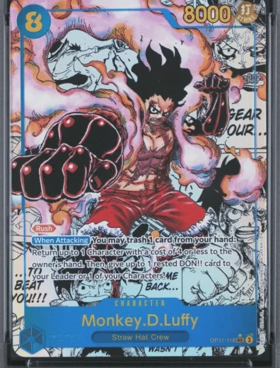Monkey D. Luffy OP11-118 Manga Alternate Art